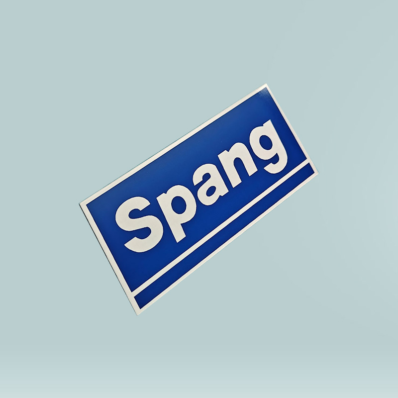 Spang不銹鋼銘牌
